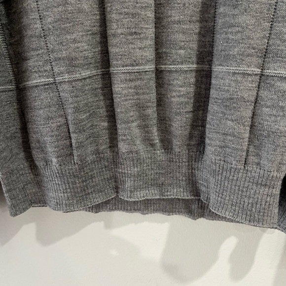 Robert Talbott 100% merino wool M gray - Picture 5 of 7